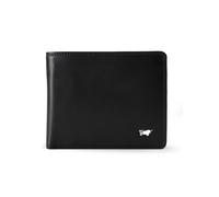 Braun Büffel Golf 3.0 Cartera Bloqueo RFID Piel natural 12 cm negro
