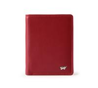 Braun Büffel Golf 3.0 Cartera Bloqueo RFID Piel natural 12 cm rojo