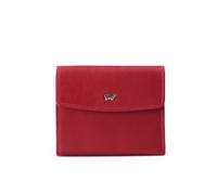 Braun Büffel Golf 3.0 Cartera Bloqueo RFID Piel natural 12 cm rojo