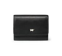Braun Büffel Golf 3.0 Cartera Bloqueo RFID Piel natural 8.5 cm negro