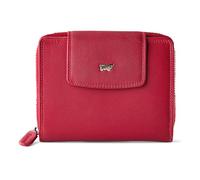 Braun Büffel Golf 3.0 Cartera Protección RFID Piel 12.5 cm rojo