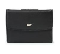 Braun Büffel Golf 3.0 Cartera Protección RFID Piel 12 cm negro
