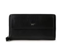 Braun Büffel Golf 3.0 Cartera Protección RFID Piel 19 cm negro