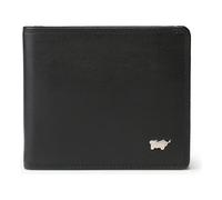 Braun Büffel Golf 8CS RFID Clip para Dólares Negro