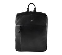 Braun Büffel Golf 3.0 Mochila de negocios Piel natural 37 cm Compartimento para el portátil negro