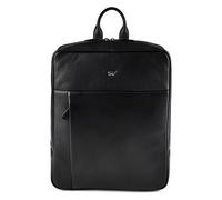Braun Büffel Golf 3.0 Mochila de negocios Piel natural 37 cm Compartimento para laptop negro