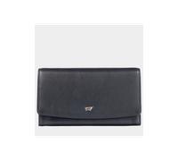 Braun Büffel Golf 6CS RFID Cartera cuadrada Carré Negro