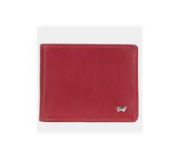 Braun Büffel Golf 8CS RFID monedero horizontal Universal Rojo