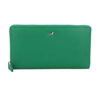 Braun Büffel Joy Cartera Protección RFID Piel 19 cm verde