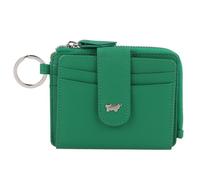 Braun Büffel Joy Estuche para tarjetas de crédito Protección RFID Piel 11 cm verde