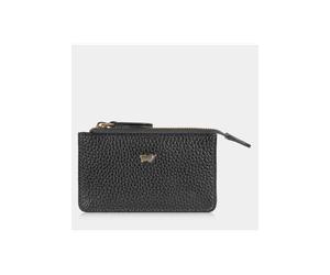 Braun Büffel Leder Asti Rfid estuche para llaves Universal Negro