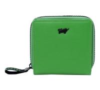 Braun Büffel monedero Capri Zip Wallet S Green