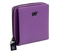 Braun Büffel monedero Capri Zip Wallet S Viola
