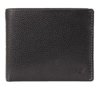 Braun Büffel monedero RFID Wallet 4+4CS Black