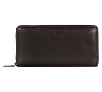Braun Büffel Billetera Anna de cuero RFID 19 cm negro