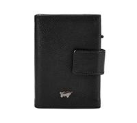 Braun Büffel Robin Tarjetero Bloqueo RFID Piel natural 7.5 cm negro