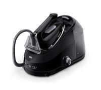 Braun CareStyle 5 IS5249BK, Plancha de Vapor con Tecnología FreeGlide 3D, 150 g/min de Vapor, Calentamiento Rápido, iCareMode, Planchado Vertical, Anti Goteo, Tanque Agua Desmontable 2L, 2400W, Negro