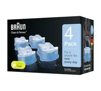 Braun CCR 4 cartuchos de repuesto Clean & Renew, 4 unidades (el embalaje puede variar)