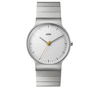 Braun Classic Slim Reloj para Hombre Analógico de Cuarzo con Brazalete de Acero Inoxidable BN0211SLBTG