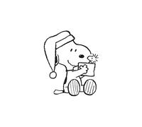 Braun & Company Snoopy Merry Christmas 1113-26560 - Servilletas de 33 x 33 cm, 3 capas, 20 unidades, diseño de Snoopy