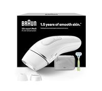 Braun depiladora luz pulsada silk·expert pro 3, pl3222, blanca/platea