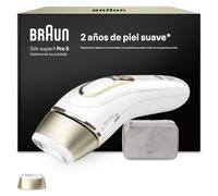 Braun Depiladora Luz Pulsada Silk·expert Pro 5, PL5100, Blanco/Oro