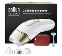 Braun Depiladora Luz Pulsada Silk·expert Pro 5, PL5321, Blanco/Oro