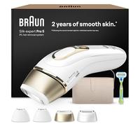 Braun Depiladora Luz Pulsada Silk-expert Pro 5, PL5342, Blanca/Dorada