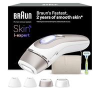Braun Depiladora Luz Pulsada Skin i·expert Smart IPL, PL7387, Blanco/Bronce