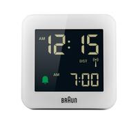 BRAUN Despertador digital radiocontrolado (blanca)