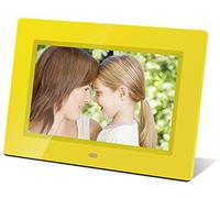 Braun DigiFrame 711 7" Amarillo marco fotográfico digital - Marco digital (17,8 cm (7"), 800 x 480 Pixeles, TFT, 250 cd / m², 400:1, 4:3, 16:9)