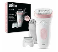 Braun Silk-épil 7 7-030 40 pinzas Rosa, Blanco