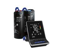 Braun ExactFit 5 Connect Smart Tensiómetro de brazo | BUA6350 | Compatible con la app Braun Healthy Heart | Indicador codificado por colores | Manguitos de 2 tamaños | Para uso doméstico