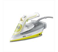 Braun FreeStyle 5 - Plancha de Vapor con Suela SuperCeramic, Vapor Potente, Sistema Antigoteo, Punta de Precisión, Planchado Fácil y Suave, Amarillo (SI5016YL)