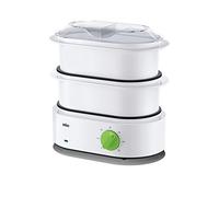 Braun FS 3000 - Vaporera, 850W, 2 L, 2 cestas, verde/blanco