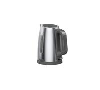 Braun Hervidor de agua PurShine WK1500GY, hervidor eléctrico, base giratoria 360°, indicador de nivel de agua, recogecables, función de apagado automático, capacidad de 1,7 l, 2200 W, color gris