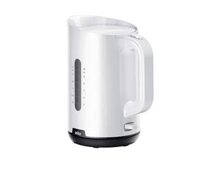 Braun Hervidor eléctrico WK 1100 Blanco Serie 1 Desayuno WK101AI-WK1100WH