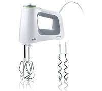 Braun hm 5000 wh batidora , 700 w, 9 velocidades, color gris y blanco