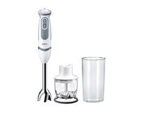 Braun MultiQuick 9 MultiQuick 5 Vario MQ 5220 WH 0,6 L Batidora de inmersión 1000 W Gris, Acero inoxidable, Blanco