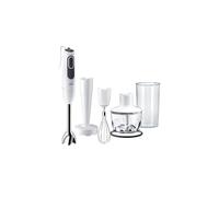 Braun Hogar Batidora de Mano Eléctrica, Anti-salpicaduras, PowerBell Plus, Paquete de Accesorios Premium, Blanco, 750 W