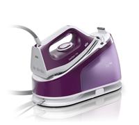 Braun CareStyle 1 Pro IS1514 VI - Plancha de vapor con tecnología FreeGlide 3D, vapor vertical, función antigoteo, depósito de agua de 1,7 L, 6 bar, 120 g/min, 2200 W, color morado
