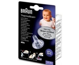 Braun lf40 cappucci per termometri, 40 pezzi