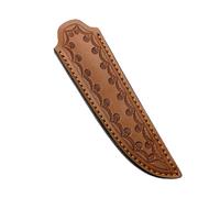 Braun Messerscheide,Leder Messerholster,Gürtelschnalle Messerscheide,7,5 Zoll Lederscheide Messertasche Fixed Blade Taschen Messer Scheide,EDC Werkzeuge Messer Holster Jagdmesser Küchenmesserhalter