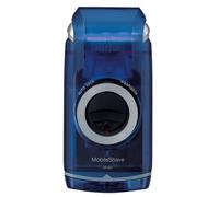 Braun PocketGo M60b Máquina de afeitar de láminas Negro, Azul
