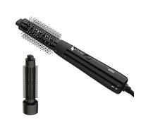 Braun Moldeador de aire AS1.5 - Compacto, cepillo térmico redondo moldeador y cepillo de púas firmes, motor de 300 W con 3 ajustes de temperatura/velocidad, acabado negro brillante - BRAS150E