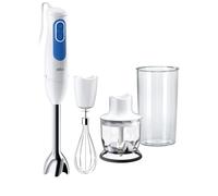 Braun MQ 3025 Spaghetti Immersion blender 600L 700W Blue, White blender MQ 3025 Spaghetti, Immersion blender, 600 L, Blue, White, 0.35 L, 13500 RPM, 1.2 m