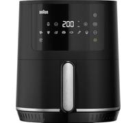 Braun MultiFry 5 HF5030IBK, Freidora de Aire, Capacidad 6L, Control Digital Temperatura 80-200°, Tecnología RealAir, 8 Configuraciones Predeterminadas, Táctil, Cesta Lavable Lavavajillas, 1700W, Negro