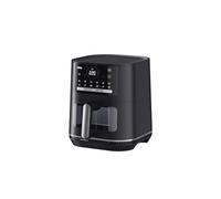 Braun MultiFry 5 HF5073IBK, Freidora de Aire 3 en 1, Control Digital Táctil Temperatura 80-200°, Tecnología RealOven, 20 Programas Automáticos, Recipiente 6L Apto para Lavavajillas, 2000W, Negro Mate