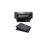 Braun MultiGrill 5 CG 5010, Plancha Eléctrica con Control Electrónico y Bandeja Recoge Grasa Extraible, 3 Posiciones de Cocción, Placas Extraibles y Lavables en Lavavajillas, 2000W, Negro