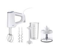 Braun MultiMix 3 - Batidora de Varillas con 4 Accesorios, 550W, Blanco